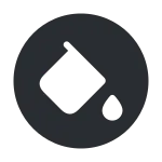 Bucket Circle SVG Icon